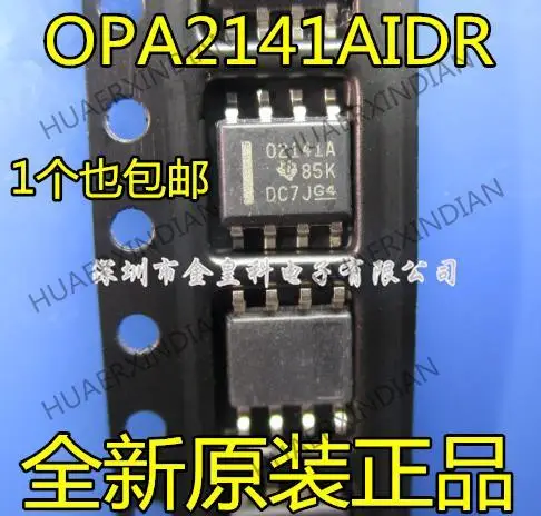 

10PCS New Original OPA2141AID OPA2141AIDR O2141A 02141A SOP-8