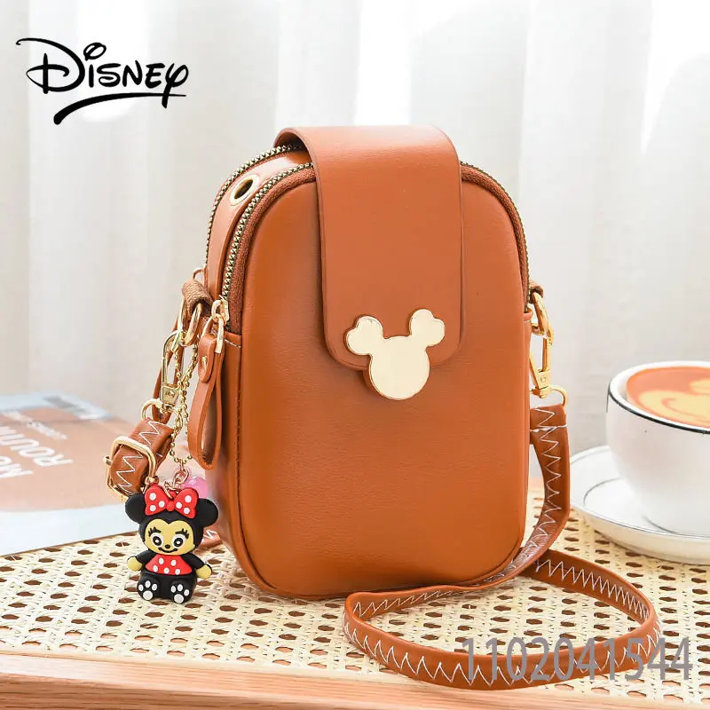 Disney Purse Women's Shoulder Bag for Girl Cute Mickey Mouse Cross Body Bag PU for Shopping Travel Birthday Gift Free Shipping