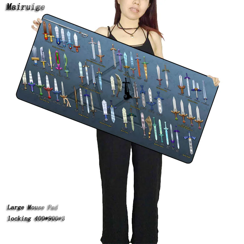 

Коврик для мыши Mairuige из натурального каучука, скоростной нескользящий игровой компьютерный коврик для мыши, для LOL surprise CSGO DOTA2