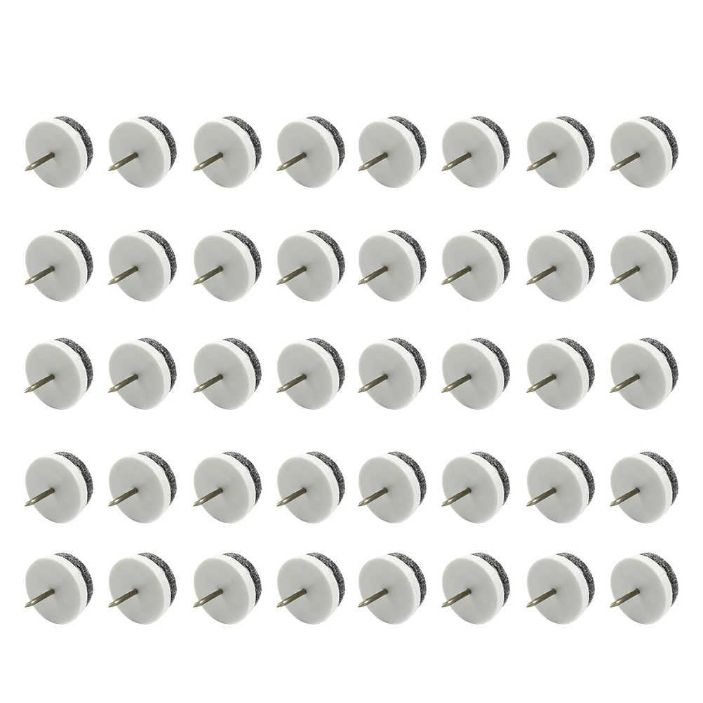 

40Pcs Chair Nail Furniture Glide Floor Protection Nails for Protection Chair Table