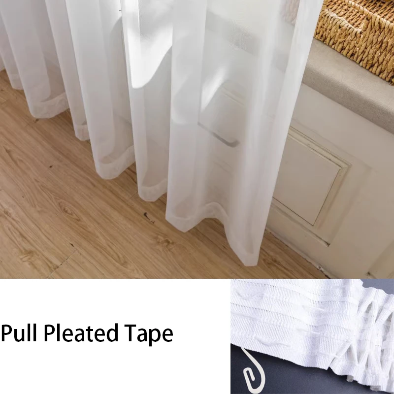 Прозрачные шторы JESSANS из полиэстера