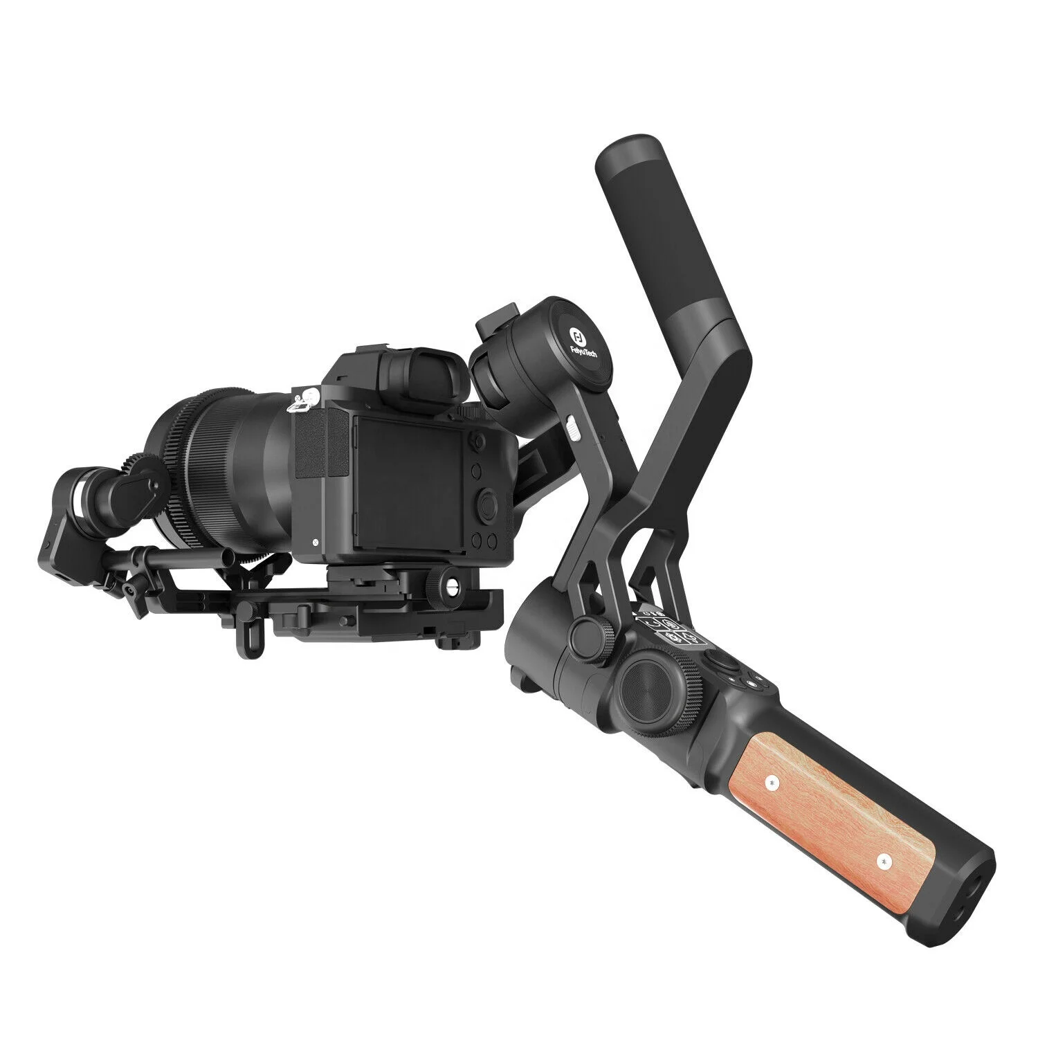

AK2000S Professional Smart Touch 3 Axis Handheld Mirrorless DSLR Digital Camera Gimbal Stabilizer For DSLR Cameras