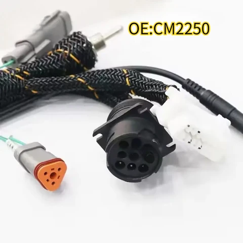 Для CM2250 Подходит для программирования дизельного двигателя Cummins, диагностического тестирования, письма щеток, жгута проводов и кабеля