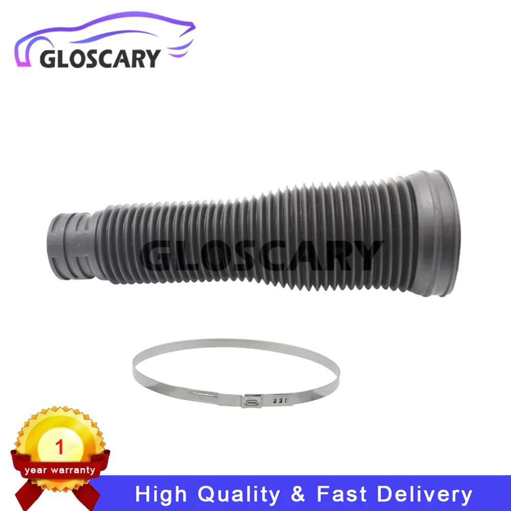 

New Rear Air Suspension Repair Kits Dust Boot Cover For Mercedes W221 S350 S500 Shock Absorber Rubber Boots Crimping Ring
