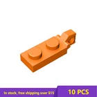 10 шт. кубики MOC, совместимые сборы, частицы 44301, шарнирная пластина 1x2 для строительных блоков, детали сделай сам, Обучающие Подарочные игрушки