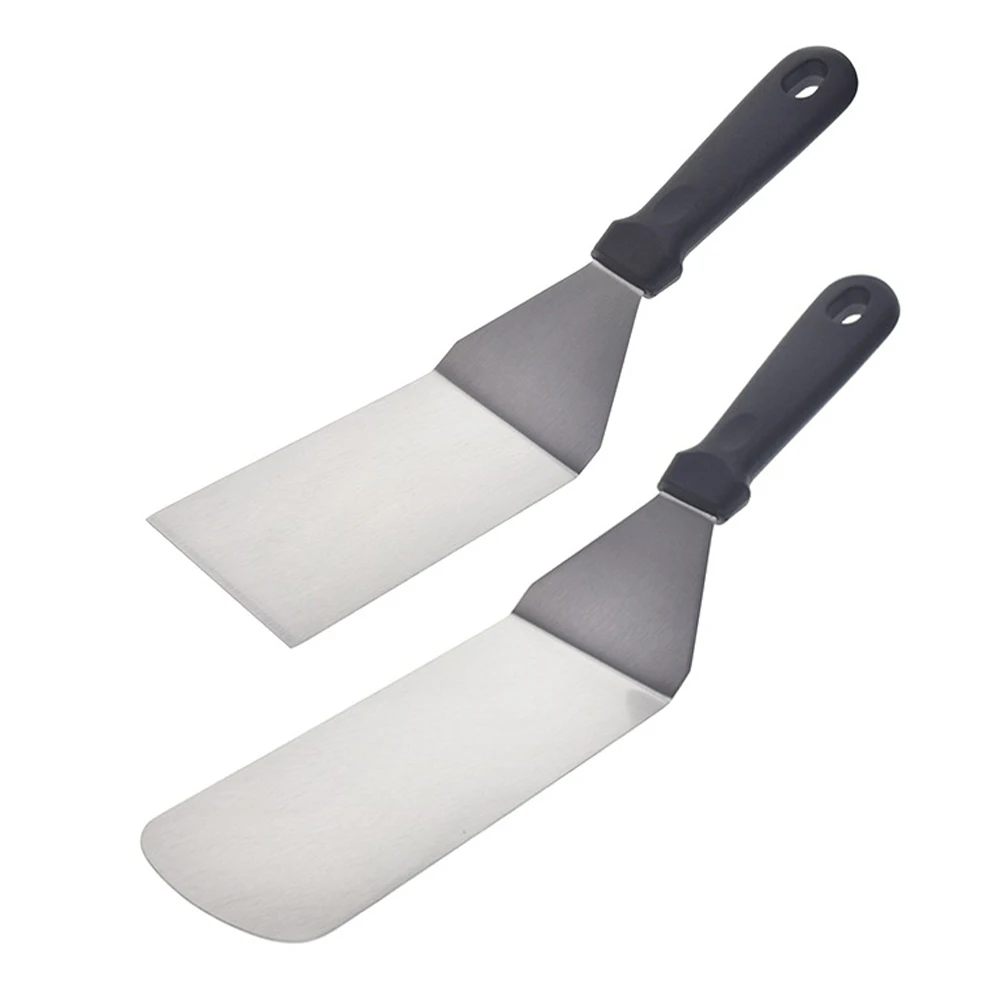 

Набор кухонных гаджетов из нержавеющей стали, Универсальный Профессиональный термостойкий инструмент для барбекю, легко чистится, 2 шт.