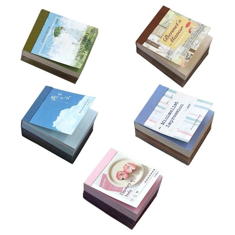 

400Pcs Scrapbooking Papers for DIY Scrapbooking Album Photo Wall Decor