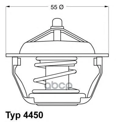 Термостат Wahler арт. 445083D | Автомобили и мотоциклы