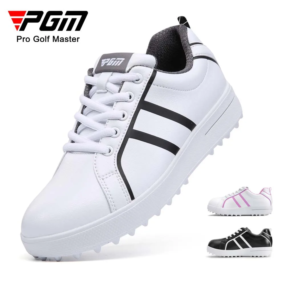 

PGM Children's Golf Shoes Waterproof Anti-skid Teenager Light Weight Soft and Breathable Sneakers Boys Girls Sports Shoes XZ220