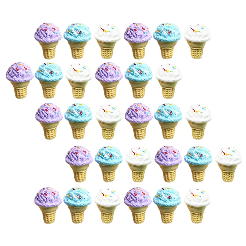 Мини-игры имитация еды мороженое детские игрушки декор дома украшение фигурка