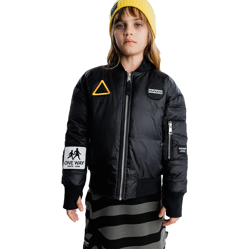 2024 New Winter Down and Cotton Jacket Kids Printed Vest Girl Casual Hooded Boys Fashion Tops Baby Long Top