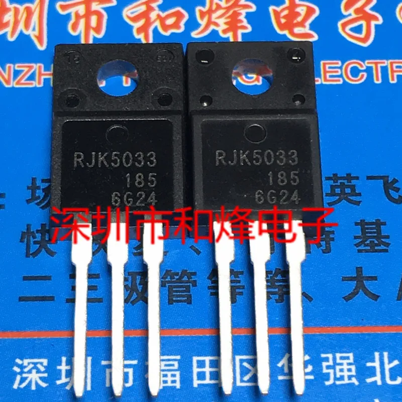 

5PCS-10PCS RJK5033 TO-220F 500V 6A New And Original On Stock