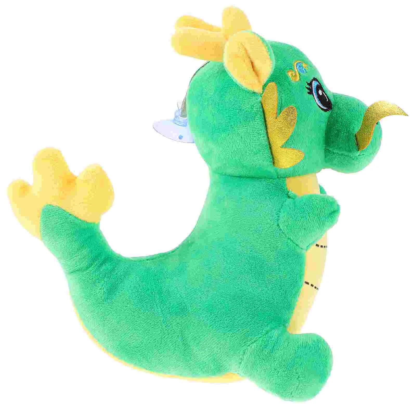 

Stuffed Dragon Plush Animal Chinese Style Mascot Model Decor Adorable Small