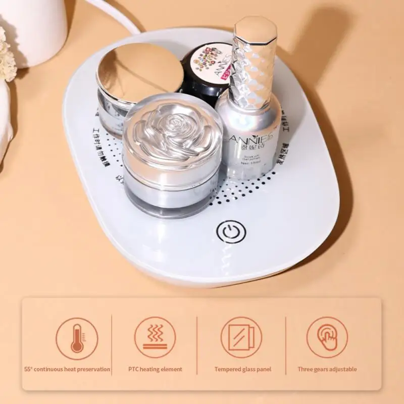 

Nail Polish Heating Pad Low Temperature Thickening Heating American Standard Manicure Heater UV Lamp Nail Manicure Tool