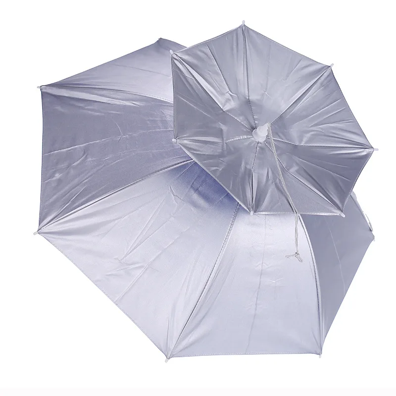 77cm Head Umbrella Hat Adults Foldable Anti-UV Anti-Sun Pesca Rain Shade Outdoor Waterproof Camping Fishing Caps Beach Accessory enlarge