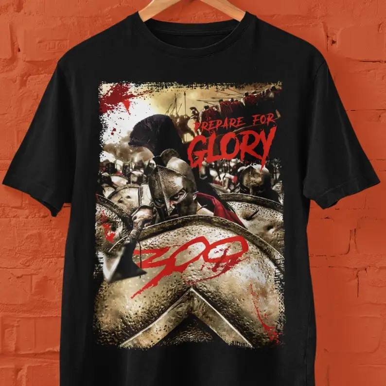 Футболка 300 рубашка из фильма футболка Spartans King Leonidas vs Persians