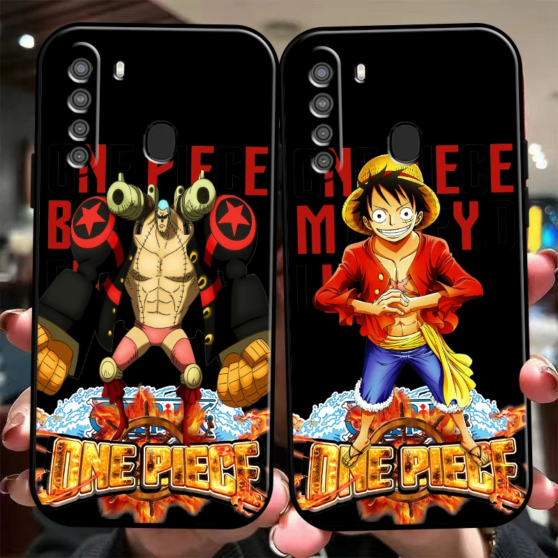 

Japanese Anime ONE PIECE Phone Case For Samsung Galaxy A32 4G 5G A51 4G 5G A71 4G 5G A72 4G 5G Carcasa Coque Liquid Silicon