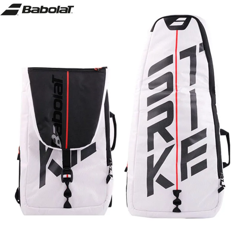 Portable 2 Usages BABOLAT Tennis Bag Original Pure Strike Tim Same Model Tennis Racket Backpack Babolat 3R Badminton Tennis Bags