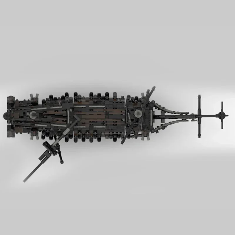 Модель военного корабля Moc строительные блоки стандартная технология модульные