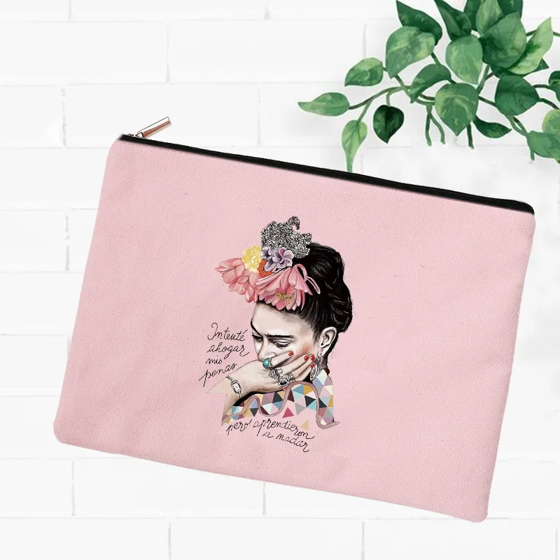 Модная дизайнерская женская косметичка с узором косметички отдельными