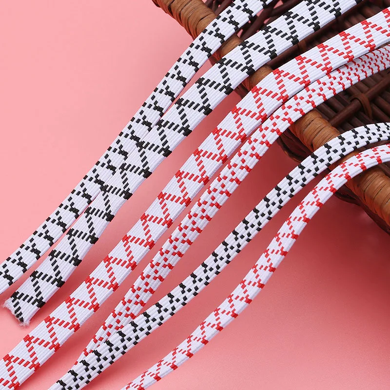 

Высокоэластичные плоские утолщенные латексные эластичные ленты 7/9/10/14 мм, для рукоделия, аксессуары для шитья