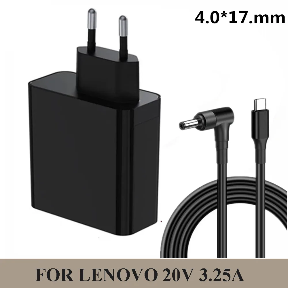 

20V 3.25A 65W 4.0*1.7mm For Lenovo laptop charger adapter IdeaPad 310 110 100s 100-15 B50-10 YOGA 710 510-14ISK