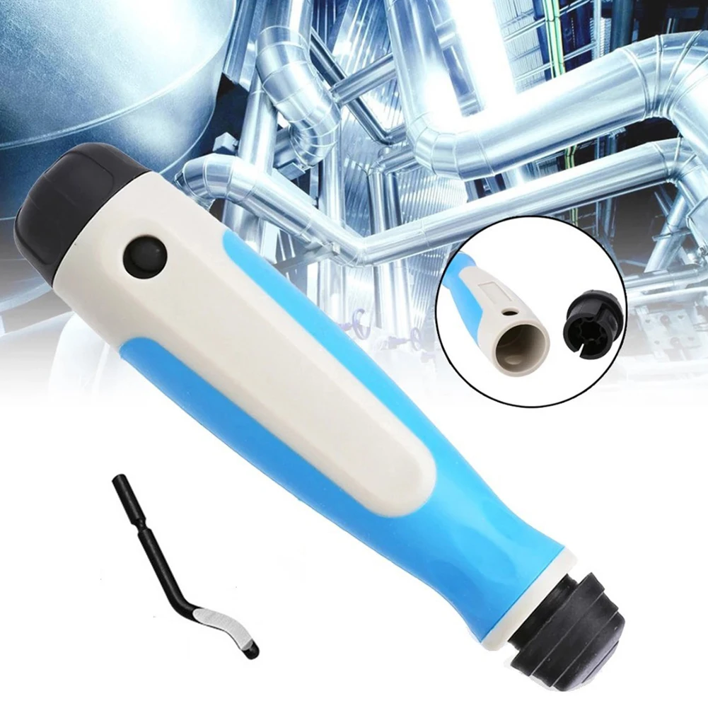 

Pratical Durable High Quality Nice Home Workshop Deburring Tool Burr Scraper 47*3.2mm Blade Blue Deburring Hand