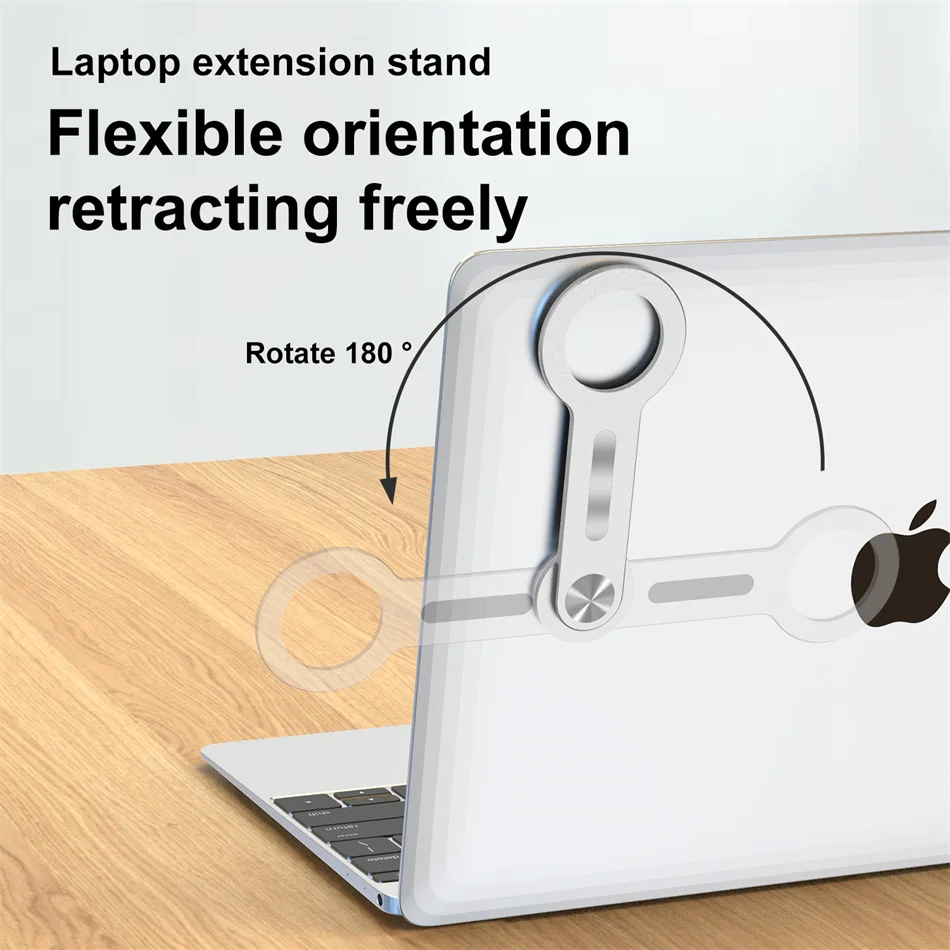 lovebay laptop cell phone mount for iphone 13 12 collapsible metal paste base office monitor magnetic holder adapt to cellphone free global shipping