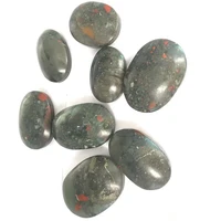 natural bloodstone palm stones polished quartz crystal healing reiki massage gemstones fengshui decoration