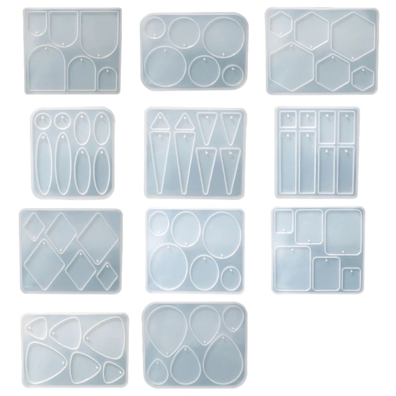 

Прозрачная эпоксидная форма, зеркальные поверхности, ювелирные изделия, подвеска, силиконовые формы для домашнего использования