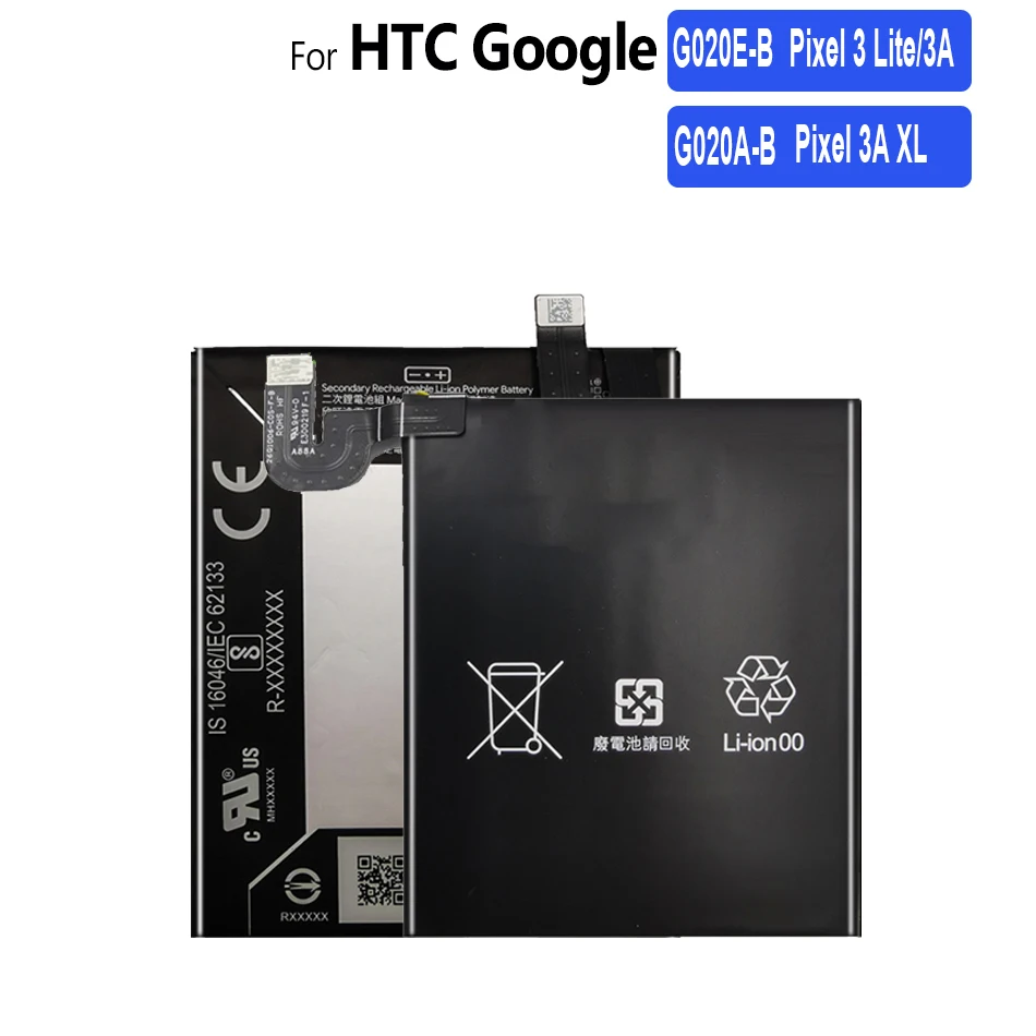 

Запасная аккумуляторная батарея для телефона, планшетофон Google pixel 3A XL 3700 мАч, планшетофон Google Pixel 3A Pixel 3 Lite 3 Lite 3000 мАч