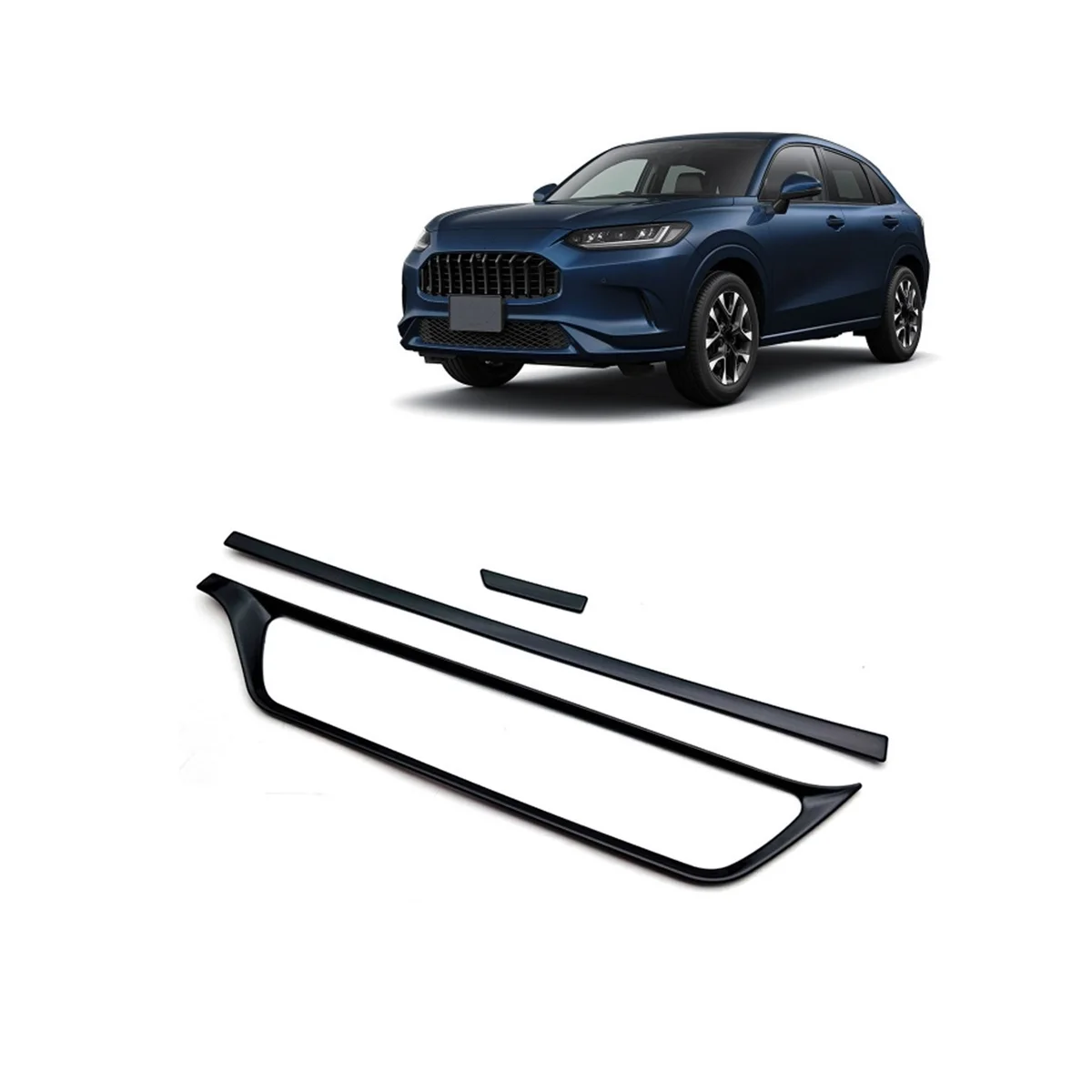 

Инструмент Центрального управления, кнопка кондиционера, рамка, наклейка для отделки для Honda ZRV 2023 RHD аксессуары-черный