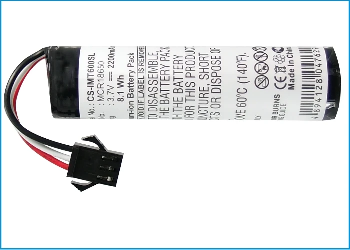 

Cameron Sino 2200mAh Battery MCR18650 for Altec Lansing IM600, IMT620, IMT702