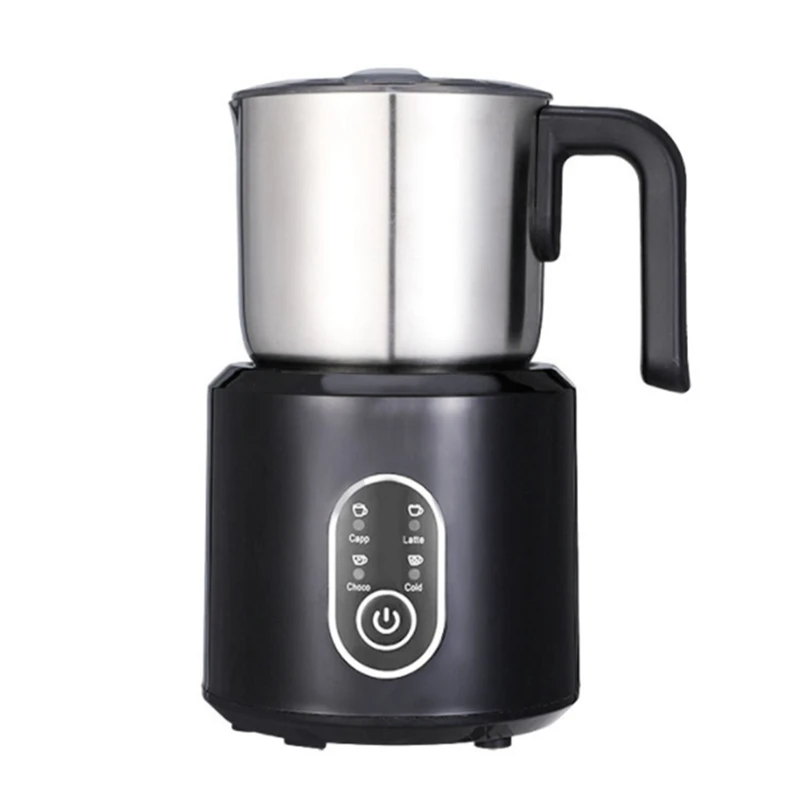 

Milk Frother, Electric Milk Frother And Steamer, Large Capacity Automatic Foam Maker For Hot & Cold Milk Foam EU Plug