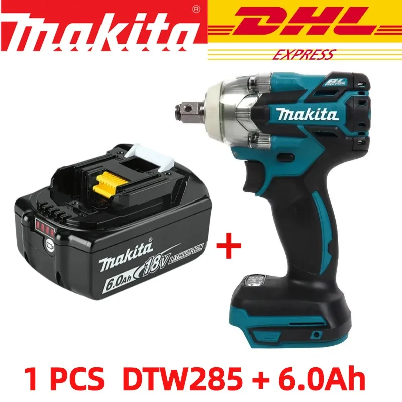 

Makita DTW285 520N.M бесщеточный ударный гайковерт