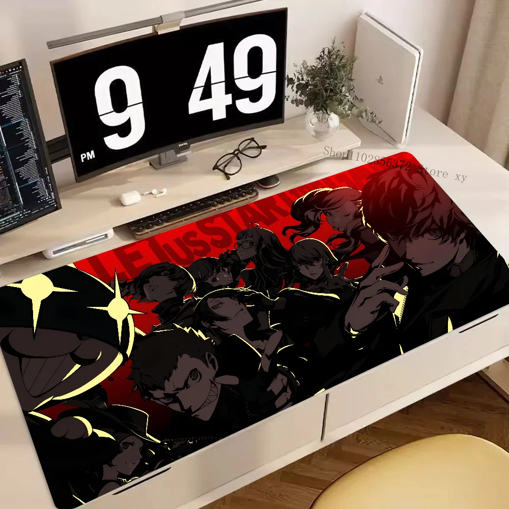 Классический игровой коврик для мыши P-людей 5 большой утолщенный Настольный