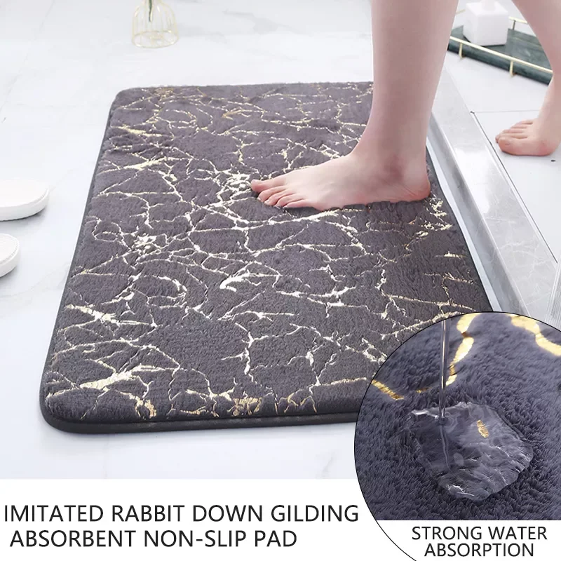 

Bath Mats Super Absorbent Shower Bathroom Carpets Soft Toilet Floor Rugs For Home Decor 3 Sizes Home Bath Mats Bathroom