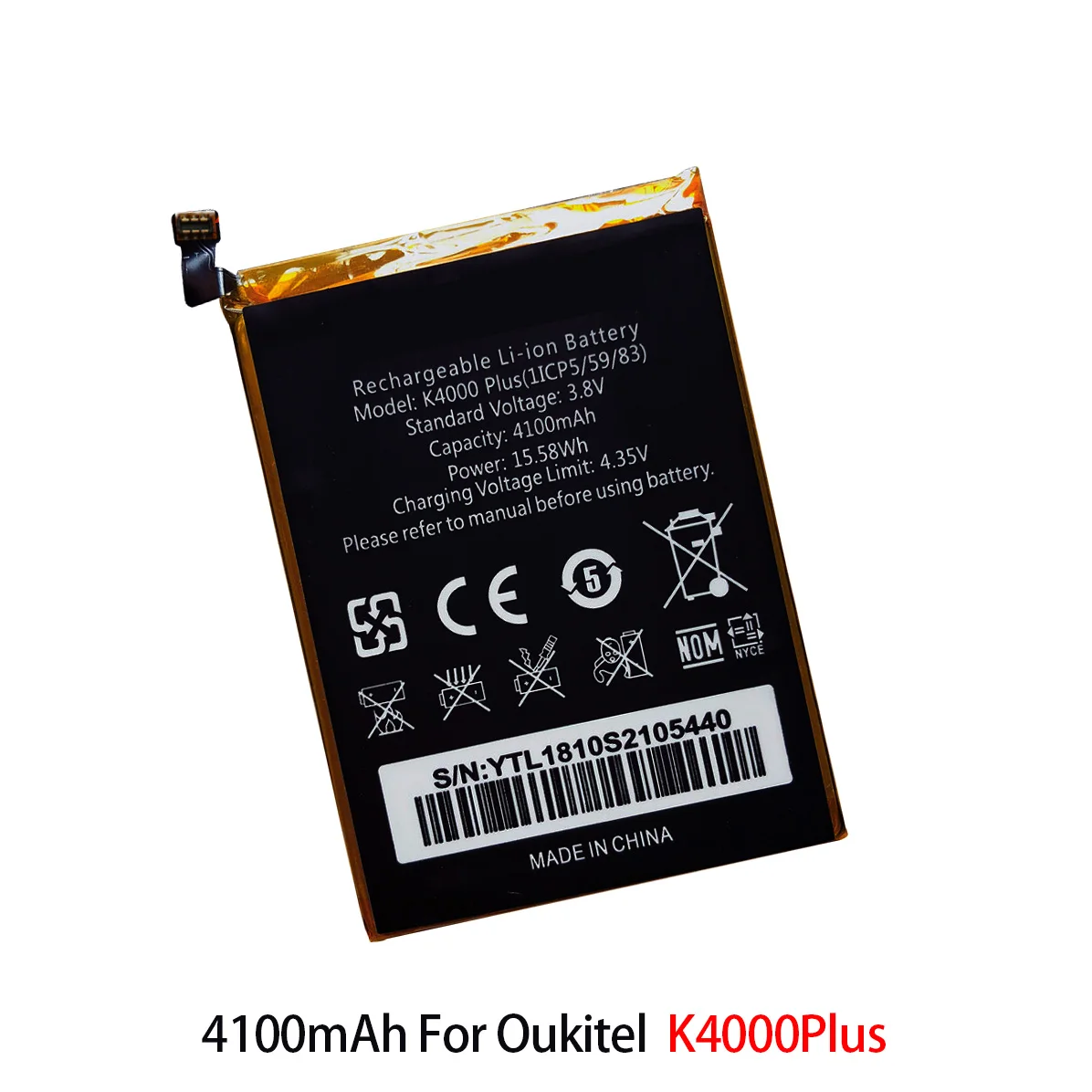 battery For Oukitel K3 K3plus K5 K6 K7 K10 K4000 K5000 K6000 K8000 K10000 Pro plus max High Quality Bateria Li-Polymer Batterie |