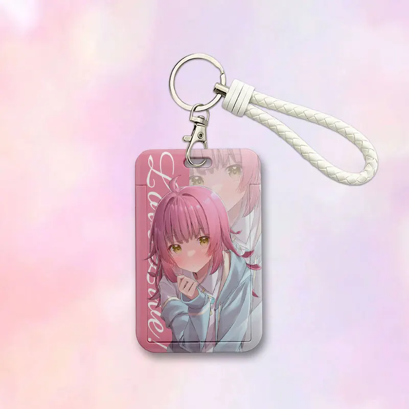 2023 110*70mm Japanese Anime LOVE LIVE Lanyard ID Card Badge Holder with Keychain Keyring Gift No.1-No.27