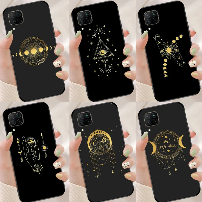 Чехол Witchcraft Dark Witch для Huawei P30 P20 P40 Lite Pro Nova 5T Nova 9 P Smart 2019, задняя крышка для Honor 50