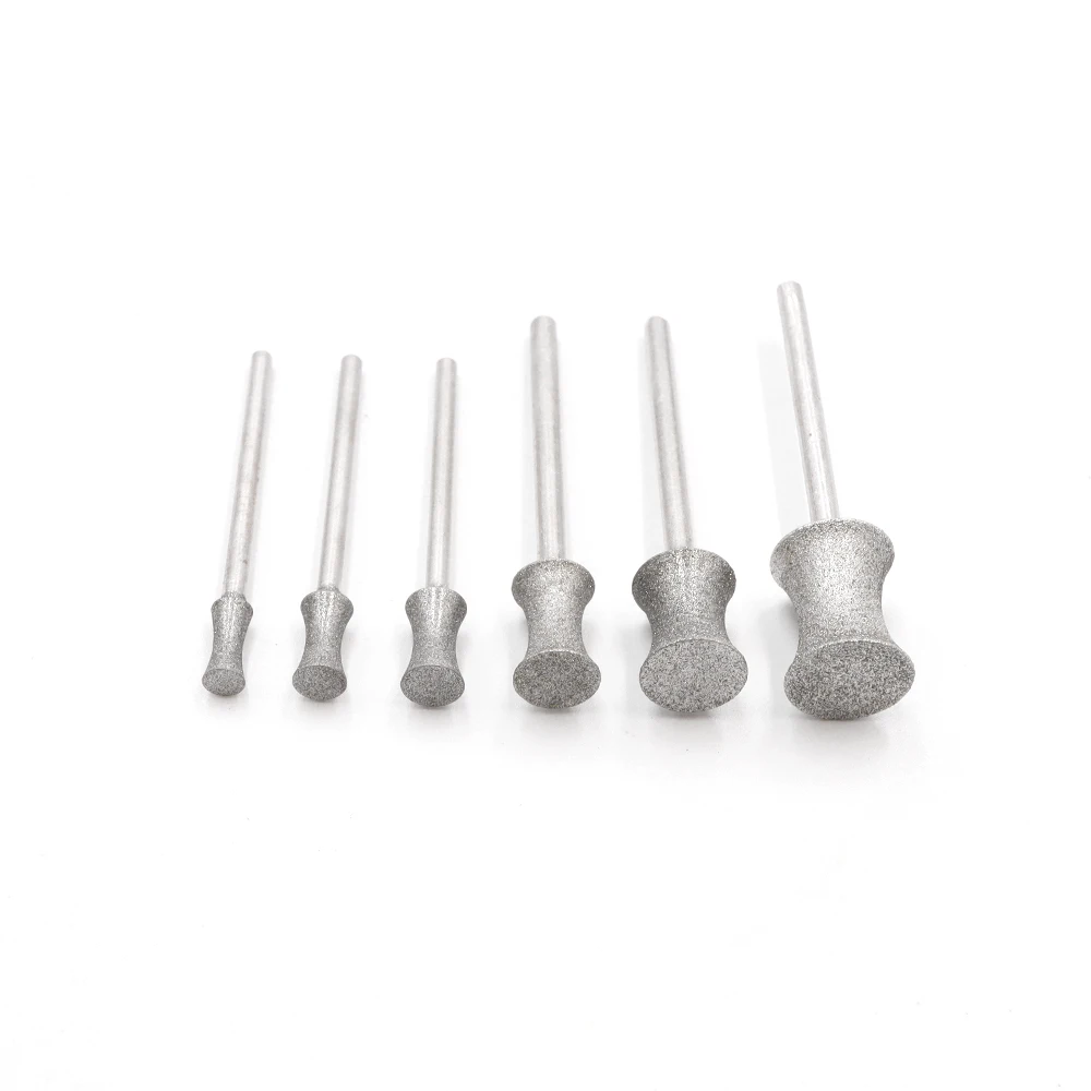 6 шт. 80 #240 # нефритовые ювелирные круглые биты АЛМАЗНОЕ КОЛЬЦО полировочные биты круглые шлифовальные биты 4 мм-12 мм полировочные Биты