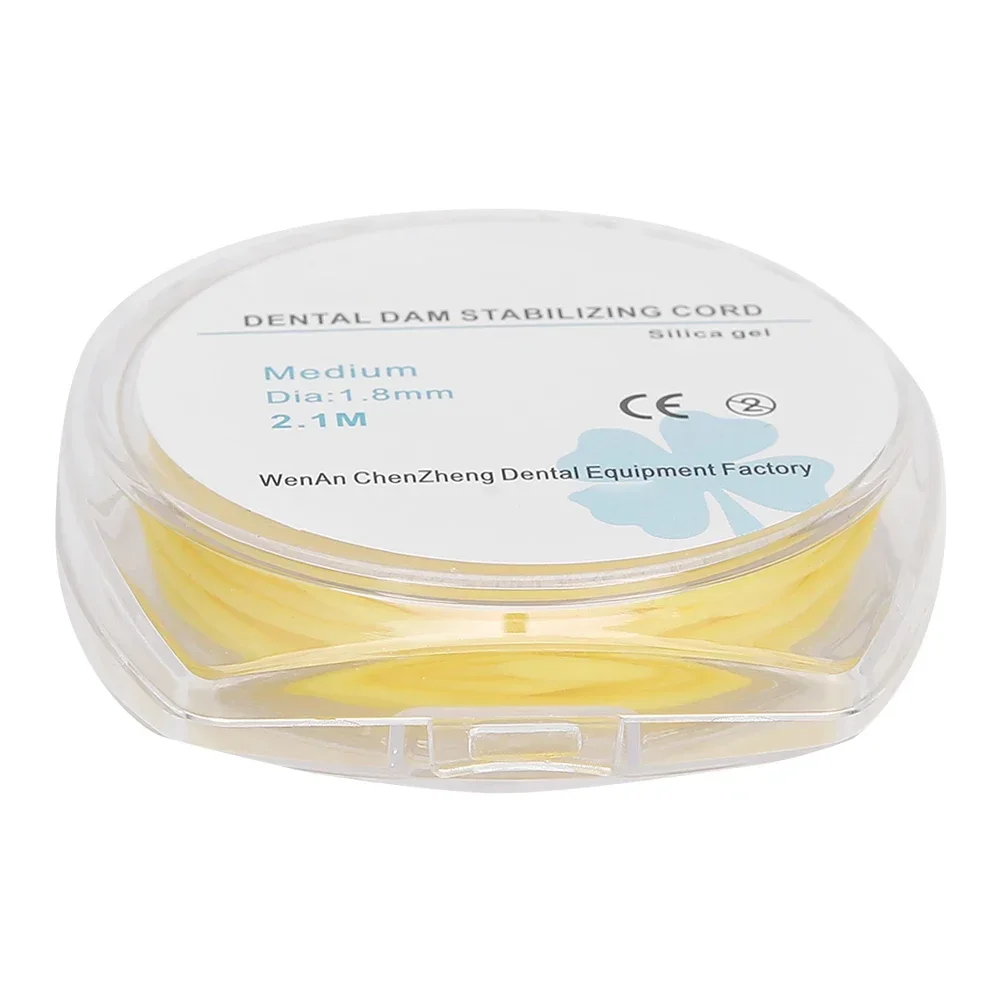 2 1 м Эластичная стоматологическая резиновая плотина стабилизирующий шнур рулон