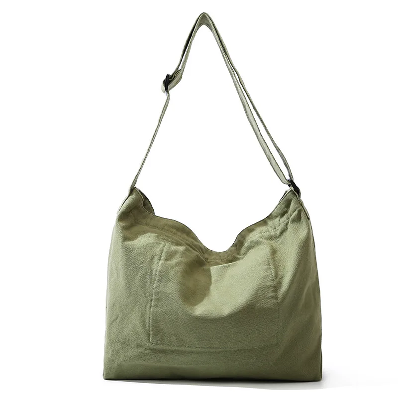 Японская хлопковая Холщовая Сумка Женская Студенческая сумка через плечо ретро