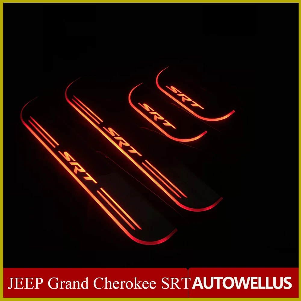 Wear Plate Door Frame Path Light For Jeep Grand Cherokee Srt