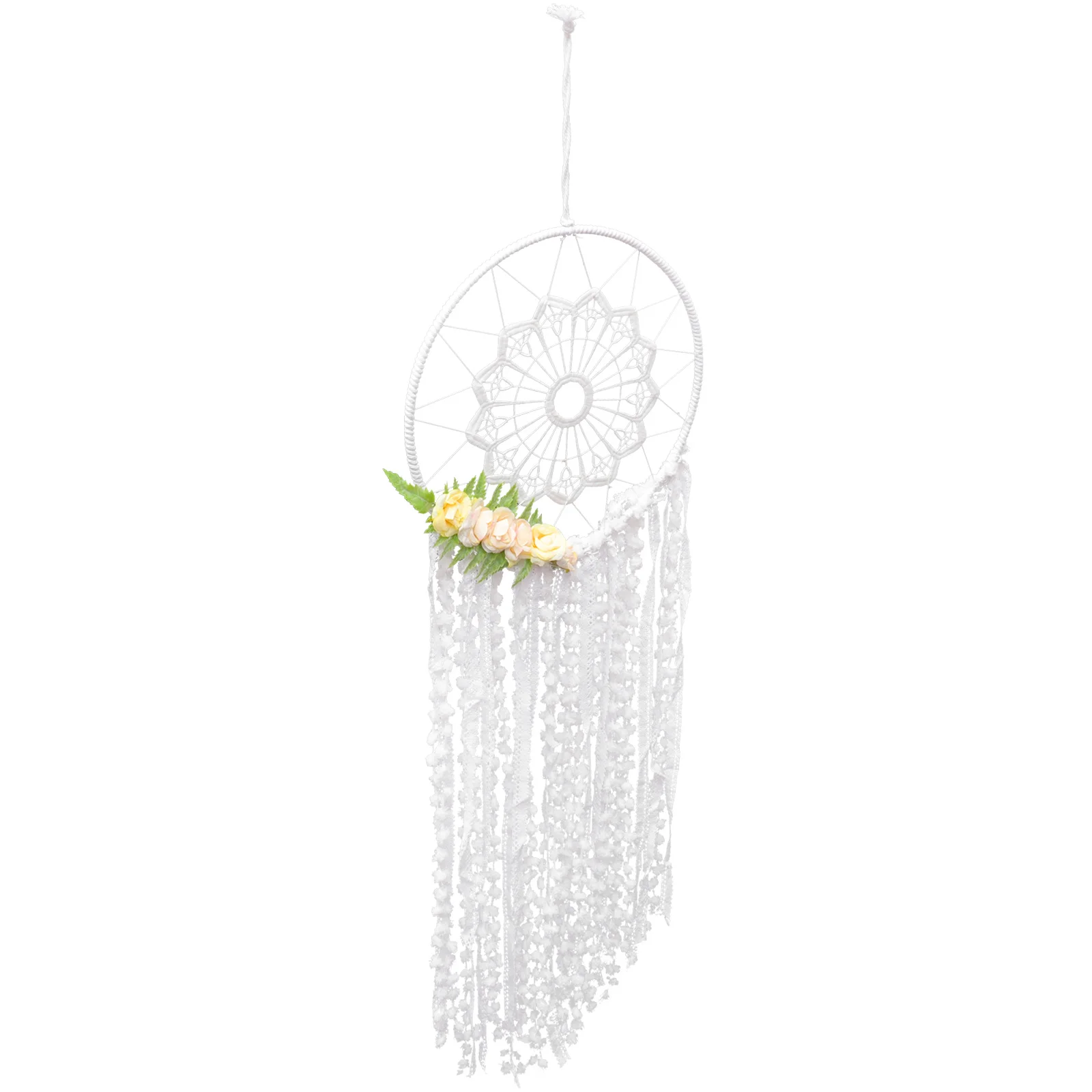 

Dream Catcher Wall Dreamcatcher Hanging Woven Macrame Decor Catchers Ornament Tassels Wind Decoration Kit Tapestrybedroomroom
