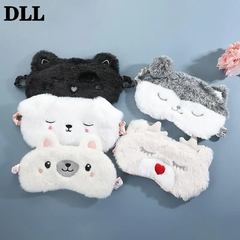 

1 шт. тени для век чехол с новой уникальной технологией рассеивания для путешествий с рисунками зверей из мультфильмов атласная унисекс плю...