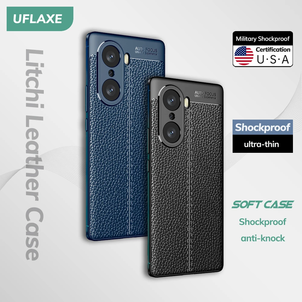 UFLAXE Original Shockproof Case for Honor 60 Pro SE Soft Silicone Back Cover TPU Leather Casing