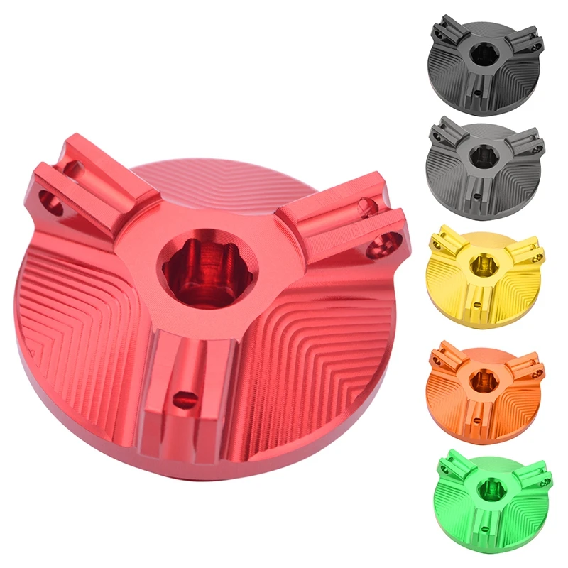 

Motorcycle Engine Fuel Filter Oil Tank Cover Cap for Yamaha Kawasaki Ninja 250 300 400 650 1000