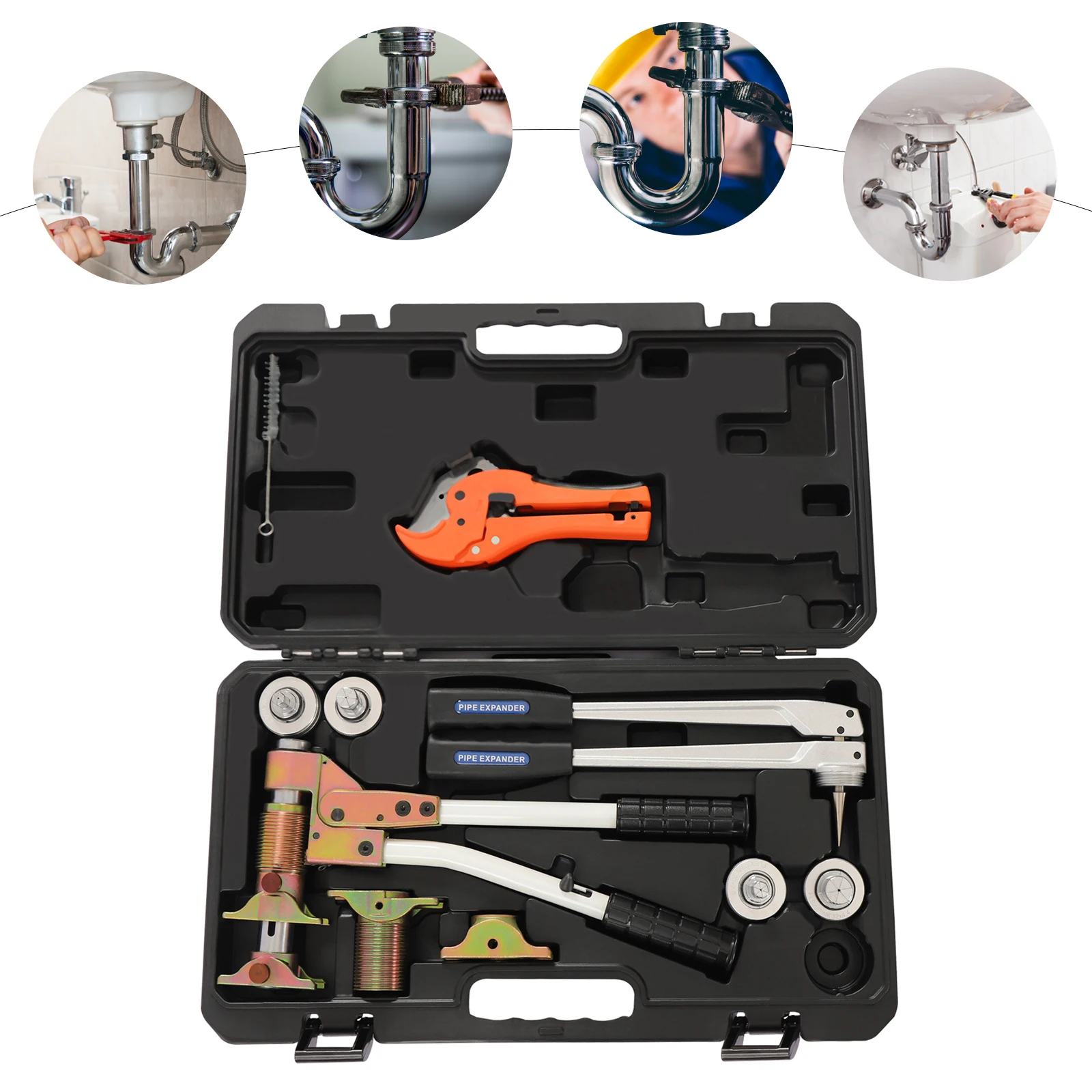 

Sliding Sleeve Tool 16-32 Flex Composite Pipe Crimping Pliers Expanding Pliers Wekzeug Set
