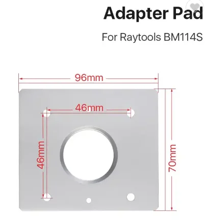 BM114S адаптер для подключения Precitec CM2 соединитель сопла волоконно-лазерной режущей